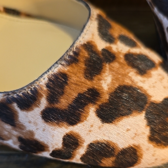 New In Box Vince Camuto Leetey Leopard Print Pumps - Picture 5 of 11